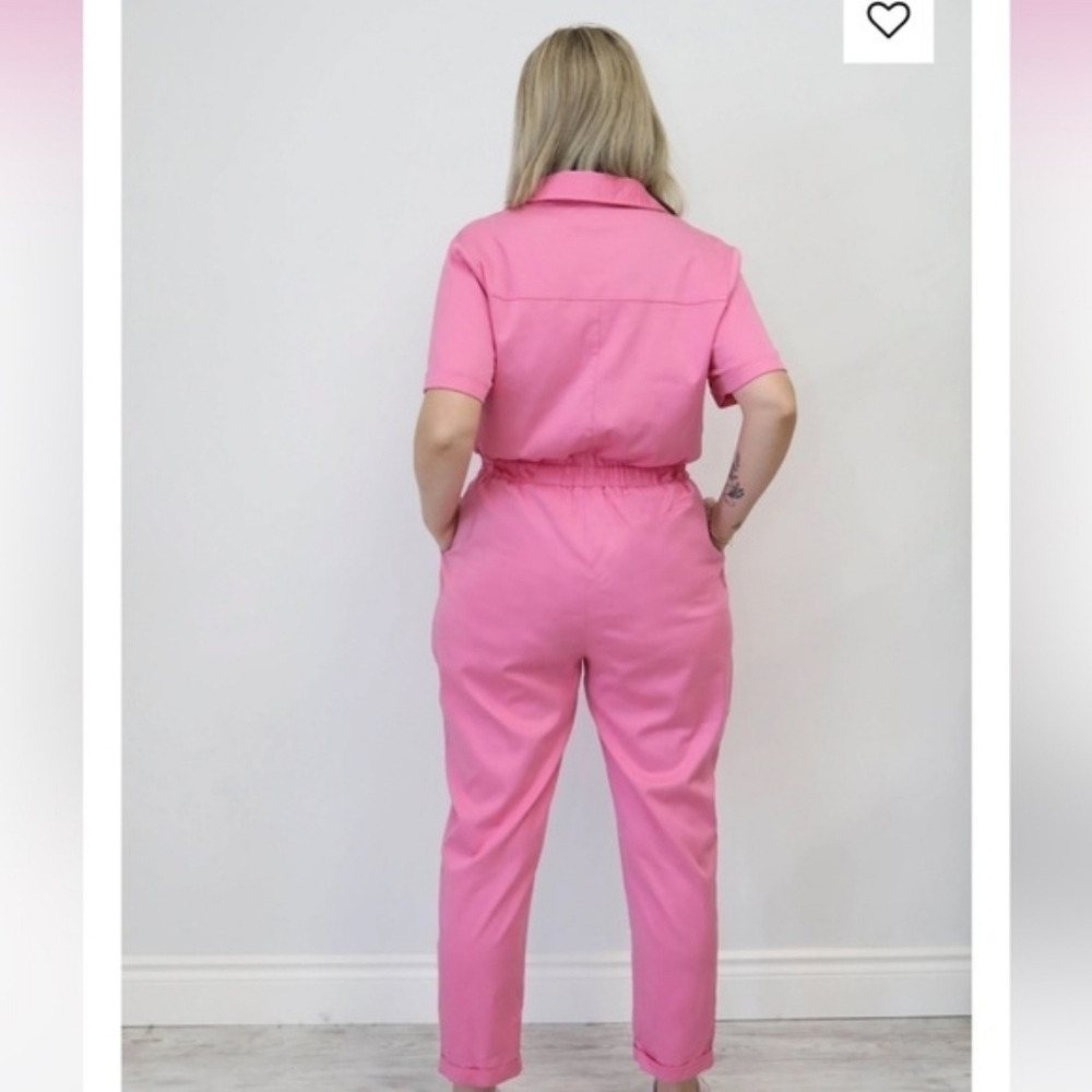 Smash and Tess Kimi Jumpsuit Coveralls, Papaya Pink, size XS - NWT - Picture 10 of 16